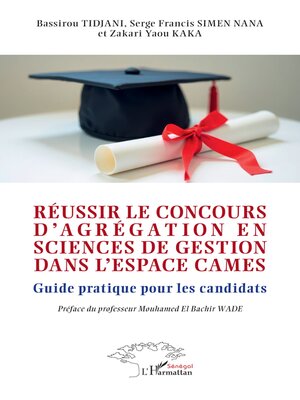 cover image of Réussir le concours d'agrégation en sciences de gestion dans l'espace CAMES
